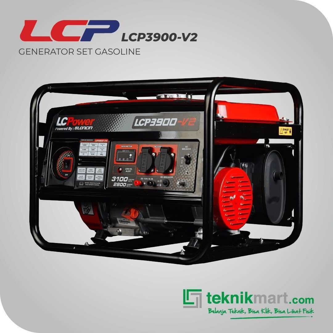 LCP 3900 V2 GASOLINE RECOIL STATER GENSET 2,8 KW 3HP FORCE AIR COOLING & ANALOG METER - Image 3