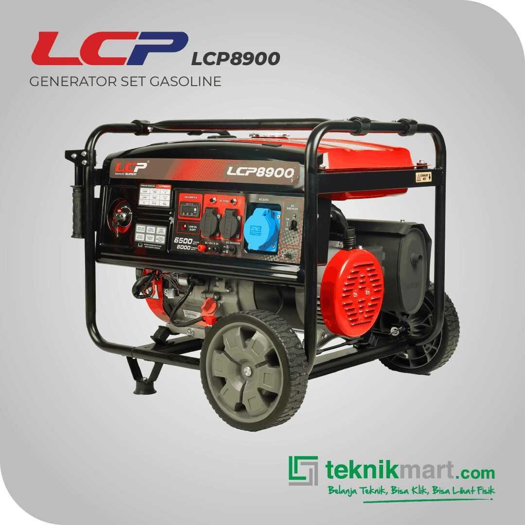 LCP 8900 GASOLINE RECOIL STATER GENSET 6 KW 8HP FORCE AIR COOLING & ANALOG METER - Image 3