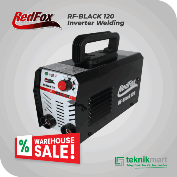 RED FOX RF-BLACK 120 INVERTER WELDING