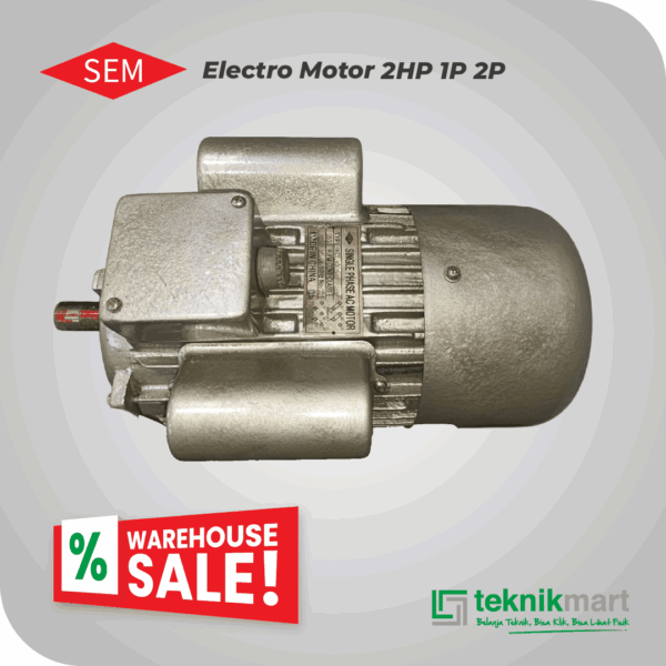 SEM ELECTRO MOTOR 2HP 1P 2P