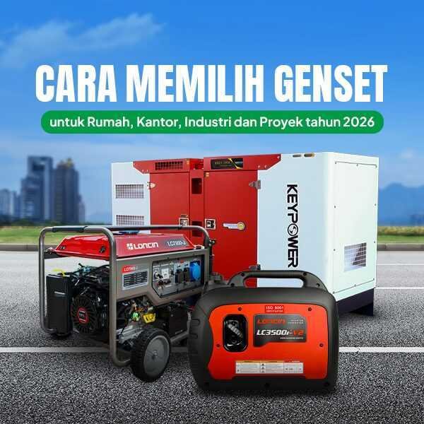 cara memilih genset terbaik 2026