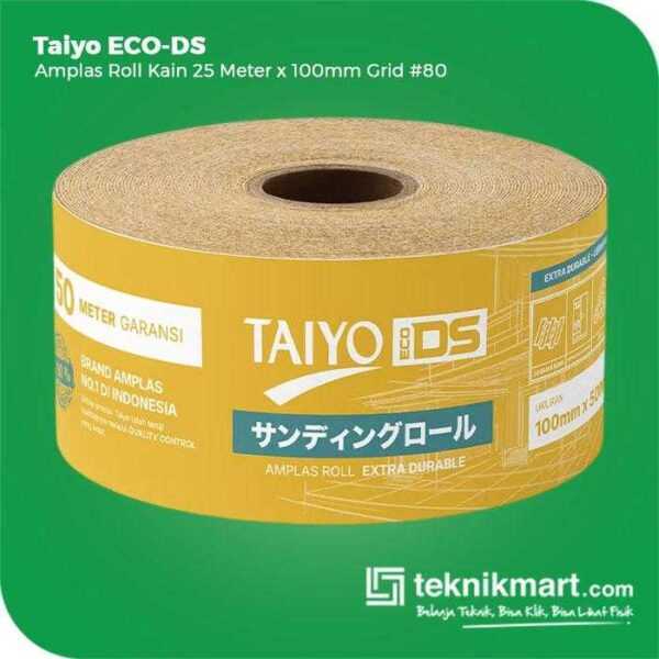 TAIYO ECO DS AMPLAS ROLL KAIN GRID #80 25METERX100MM
