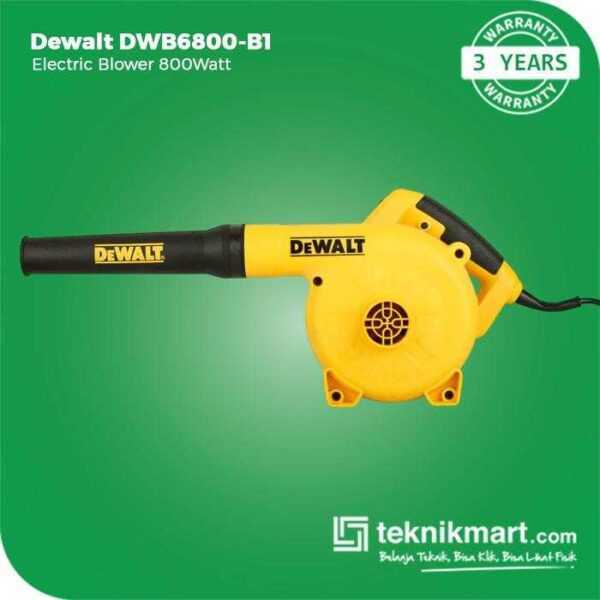 DEWALT DWB6800 ELECTRIC BLOWER WITH VARIABLE SPEED 800WATT