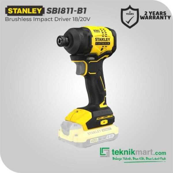 STANLEY SBI811 BRUSHLESS IMPACT DRIVER 20VOLT (UNIT ONLY)
