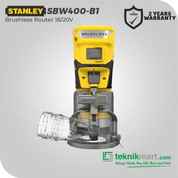 STANLEY SBW400 BRUSHLESS ROUTER 20VOLT (UNIT ONLY)