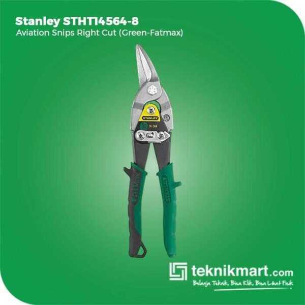 STANLEY STHT14564-8 AVIATION SNIPS RIGHT CUT (GREEN - FATMAX)