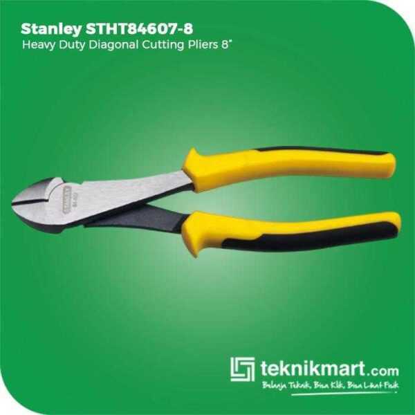STANLEY STHT84607-8 HEAVY DUTY DIAGONAL CUTTING PLIERS 8INCH