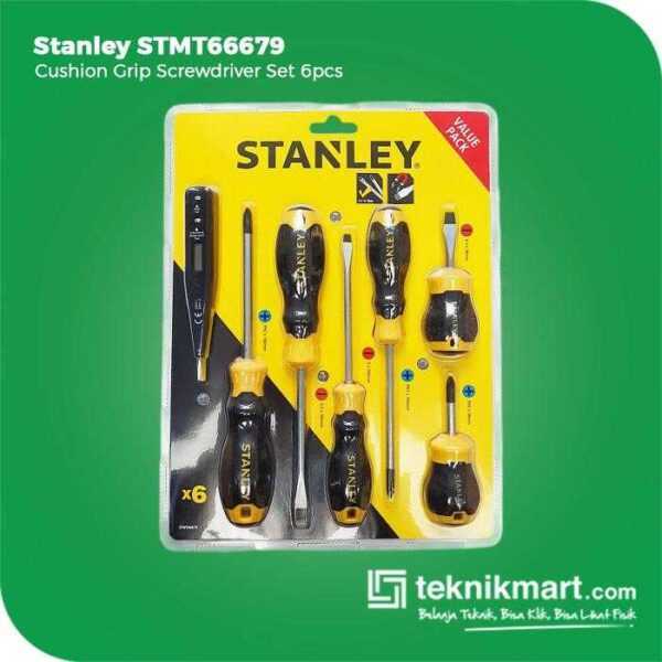 STANLEY STMT66679 CUSHION GRIP SCREWDRIVER SET SET 6PCS