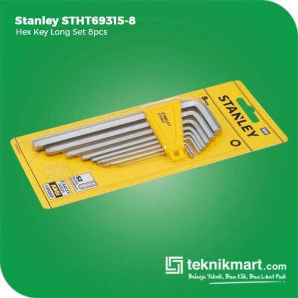 STANLEY STHT69315-8 HEX KEY SET 8PCS (LONG SPHERICAL)